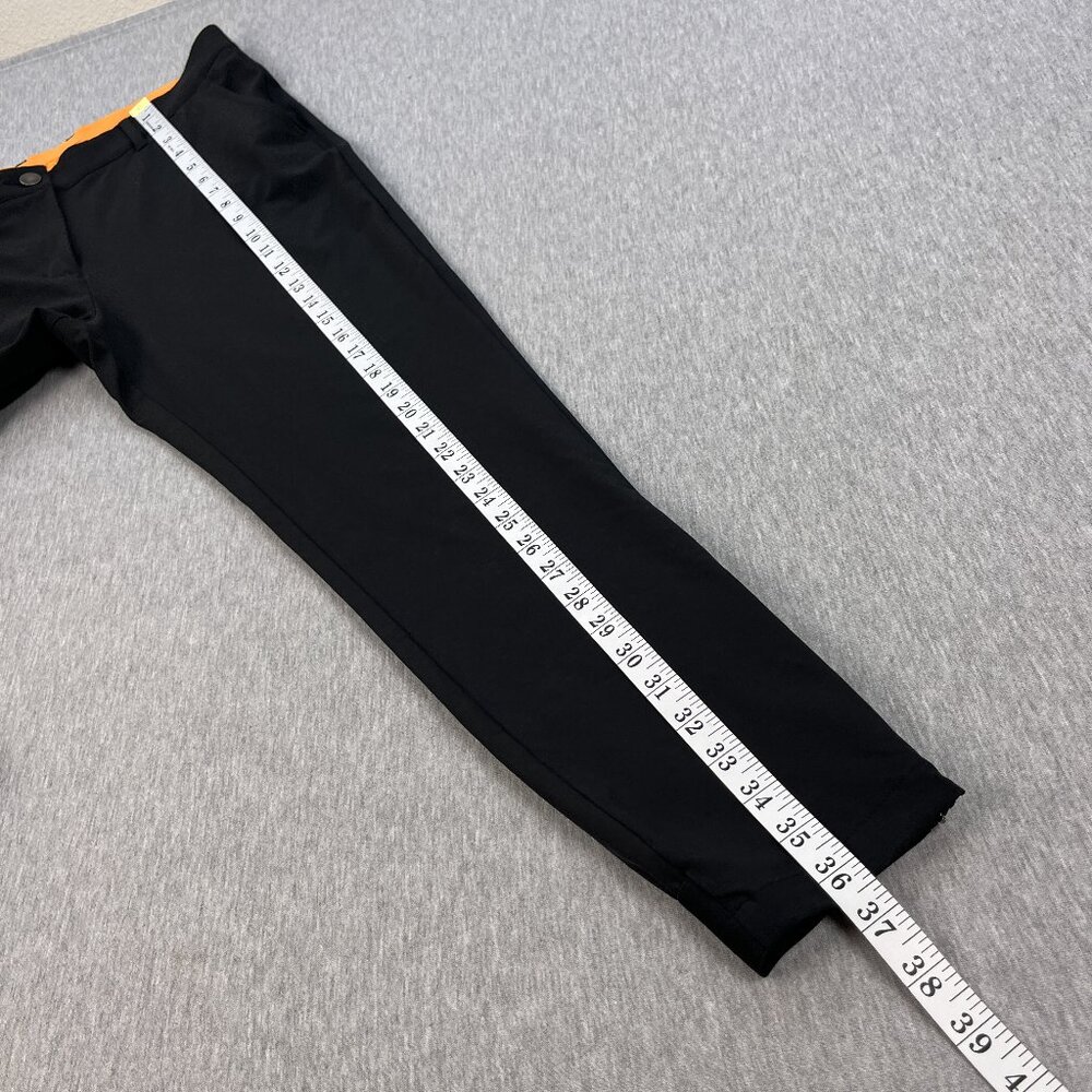 Macade 4-Way Stretch Jogger Womens 40 (L) Regular Slim-Fit Black Ankle Zip Golf - Picture 14 of 16